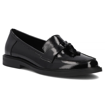Skórzane lordsy Filippo DP7819/26 BK czarne