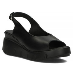 Leather sandals Filippo DS3595/23 BK black