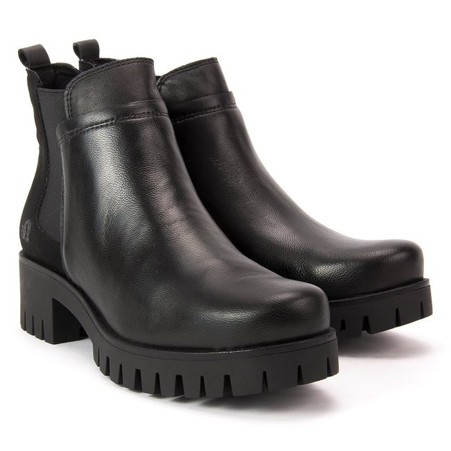 Ankle boots S.OLIVER 5/5-25429/29 BLACK - Filippo.pl