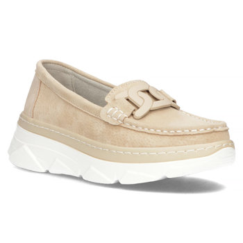 Leather shoes Filippo DP4552/23 BE beige