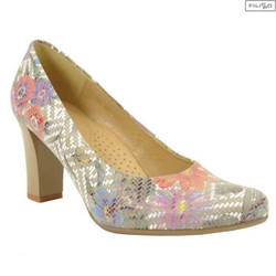 Pumps ARKA 2081/591 flowers 8023018