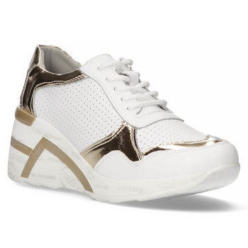 Leather Sneakers Filippo DP3693/22 WH white