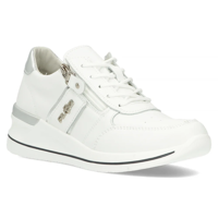 Leather Sneakers Filippo DP6083/24 WH white