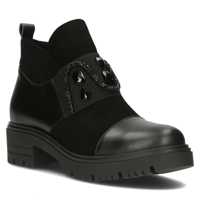 Leather ankle boots Filippo 2598 black 