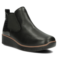 Leather ankle boots Filippo DBT4706/23 BK black