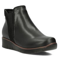 Leather ankle boots Filippo DBT4781/24 BK black