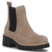 Leather ankle boots Filippo DBT4805/24 TP BK beige