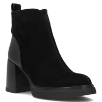 Leather ankle boots Filippo DBT6526/24 BK black