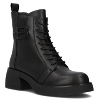 Leather ankle boots Filippo DBT6550/24 BK black