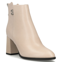 Leather ankle boots Filippo DBT6578/24 BE beige