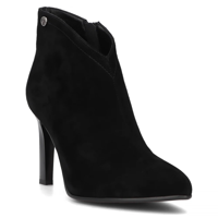 Leather ankle boots Filippo DBT6580/24 BK black