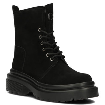 Leather boots Filippo DBT4207/22 BK black