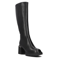 Leather boots Filippo DKZ6410/24 BK black