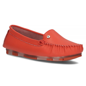 Leather loafers Filippo DP2037/22 RD LI red