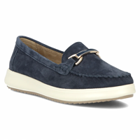 Leather loafers Filippo DP6135/25 NV navy