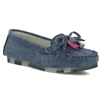 Leather loafers Filippo DP6136/24 NV navy