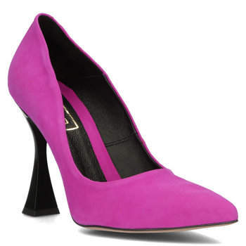 Leather pumps Filippo 1216 fuchsia