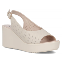 Leather sandals Filippo DS6204/24 BE beige