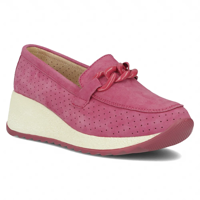 Leather shoes DP6212/24 FH fuchsia