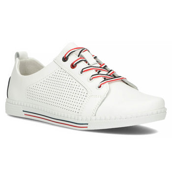 Leather shoes Filippo DP008/23 WH white