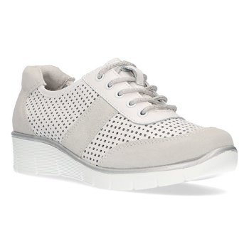 Leather shoes Filippo DP028/22 WH white 