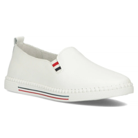 Leather shoes Filippo DP066/24 WH white