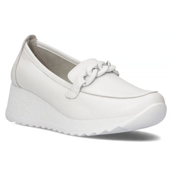 Leather shoes Filippo DP3632/23 WH white