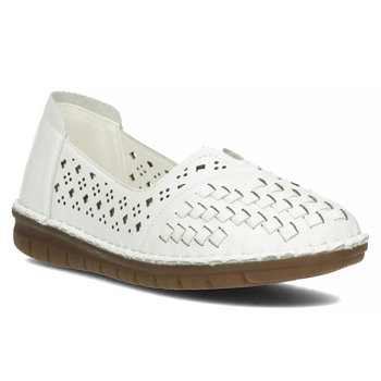 Leather shoes Filippo DP4541/23 WH white