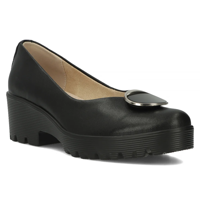 Leather shoes Filippo DP4569/24 BK black