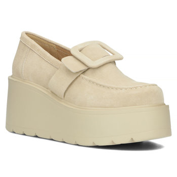 Leather shoes Filippo DP4692/23 BE beige