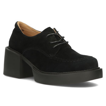 Leather shoes Filippo DP4919/23 BK black