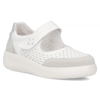 Leather shoes Filippo DP6036/24 WH white