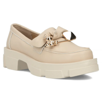 Leather shoes Filippo DP6101/25 BE beige