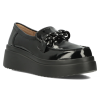 Leather shoes Filippo DP6105/24 BK L black