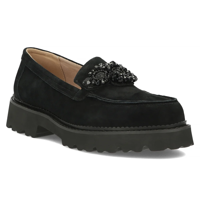 Leather shoes Filippo DP6167/24 BK black