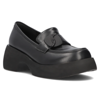 Leather shoes Filippo DP6272/24 BK black