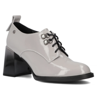 Leather shoes Filippo DP6315/24 GR grey