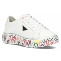 Leather sneakers Filippo DP4480/24 WH MLT white