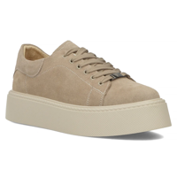 Leather sneakers Filippo DP6119/24 TP taupe