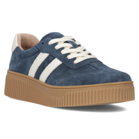 Leather sneakers Filippo DP6776/25 BL blue