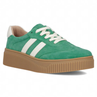 Leather sneakers Filippo DP6776/25 GE green