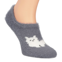 Women's Socks GNG 5965 turquoise cat