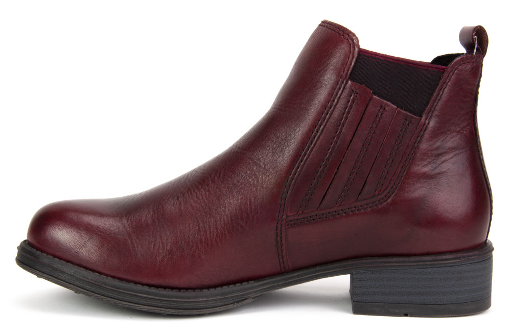 Marco tozzi bordeaux ankle cheap boots