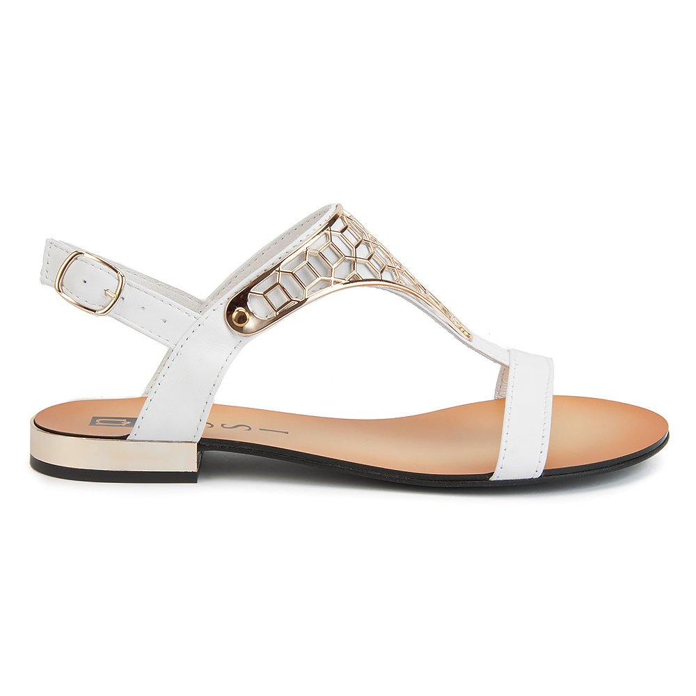 Sandals Nessi 17185 White 3 | WOMEN \ Sandals \ Heeled sandals WOMEN ...