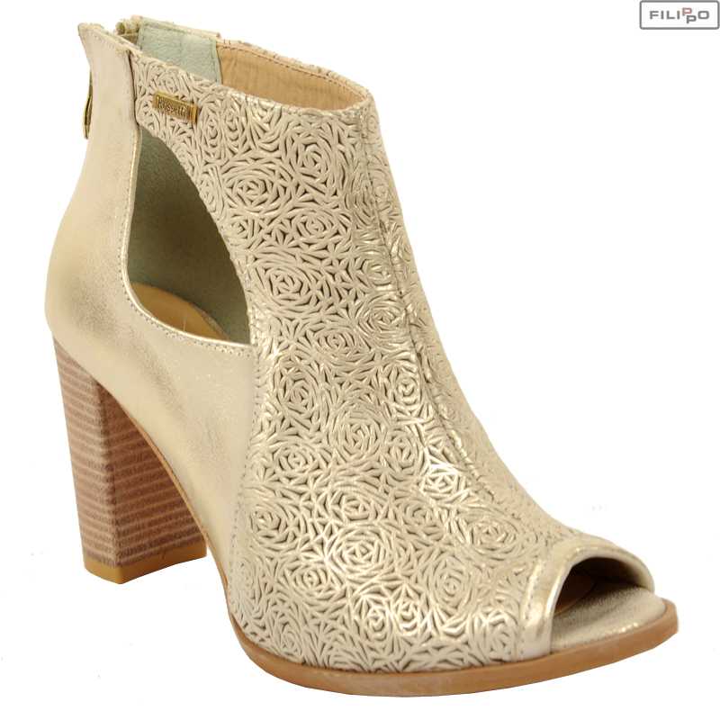 Ankle boots CLAUDIO ROSSETTI 876r gold 8023892