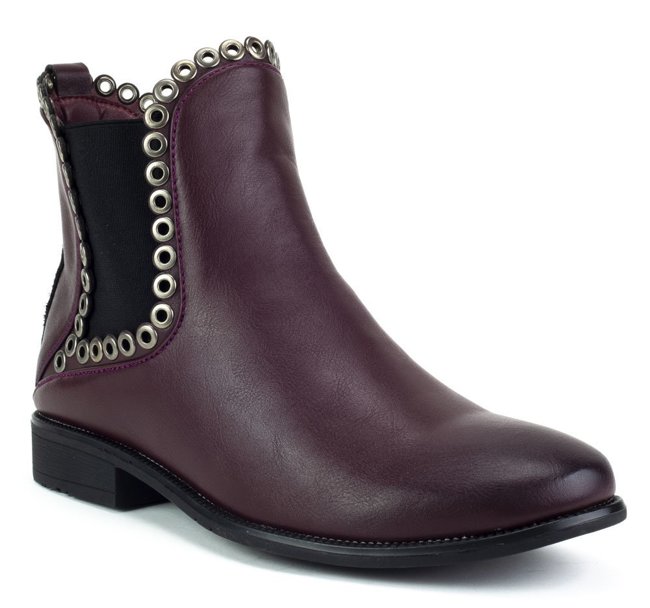 Ankle boots Filippo DBT456/18 BG burgundy