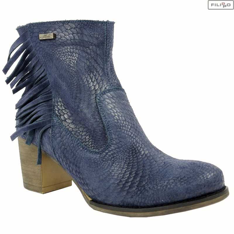 Ankle boots LEMAR 30016d spiral navy blue +in 8022327