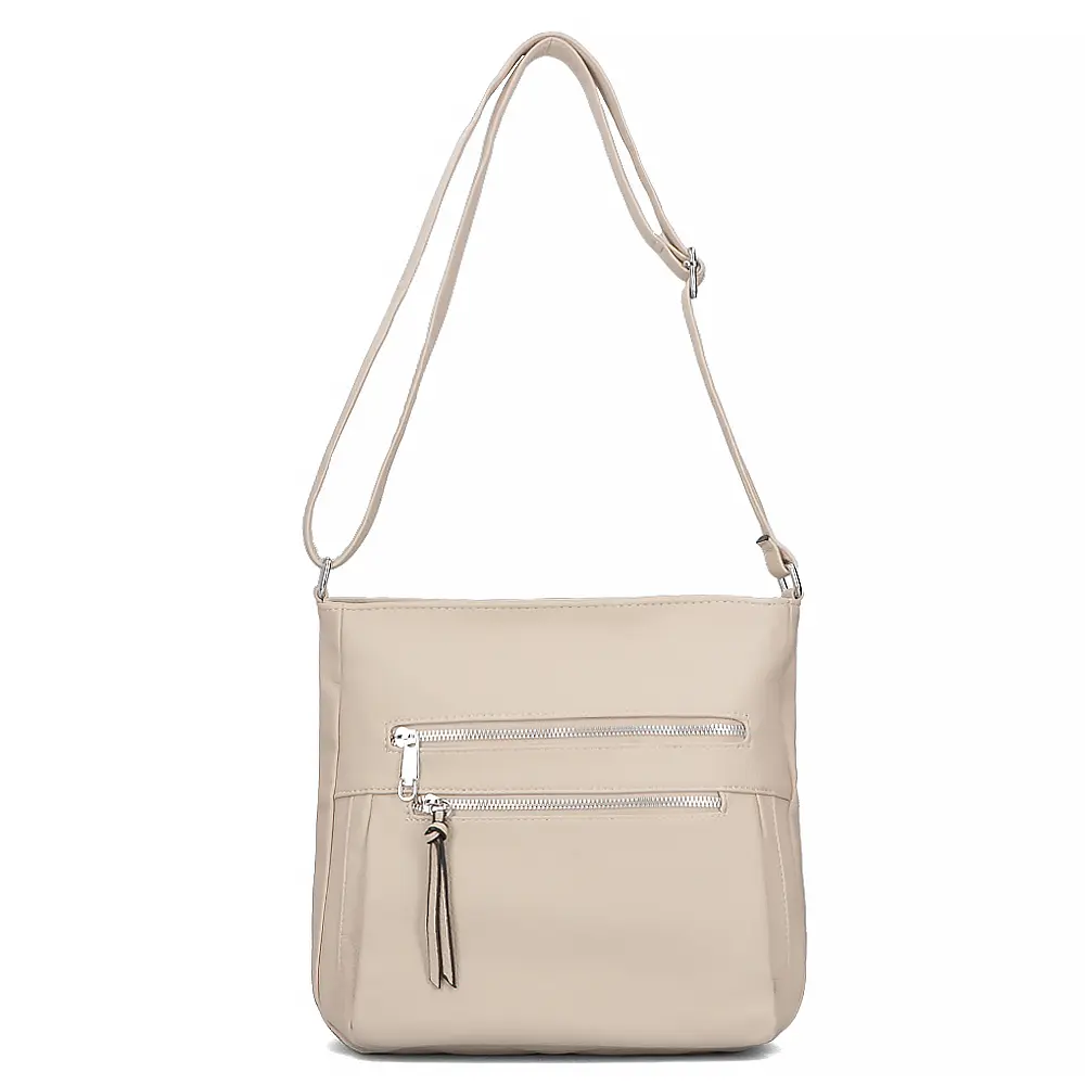 Beige messenger bag whisper