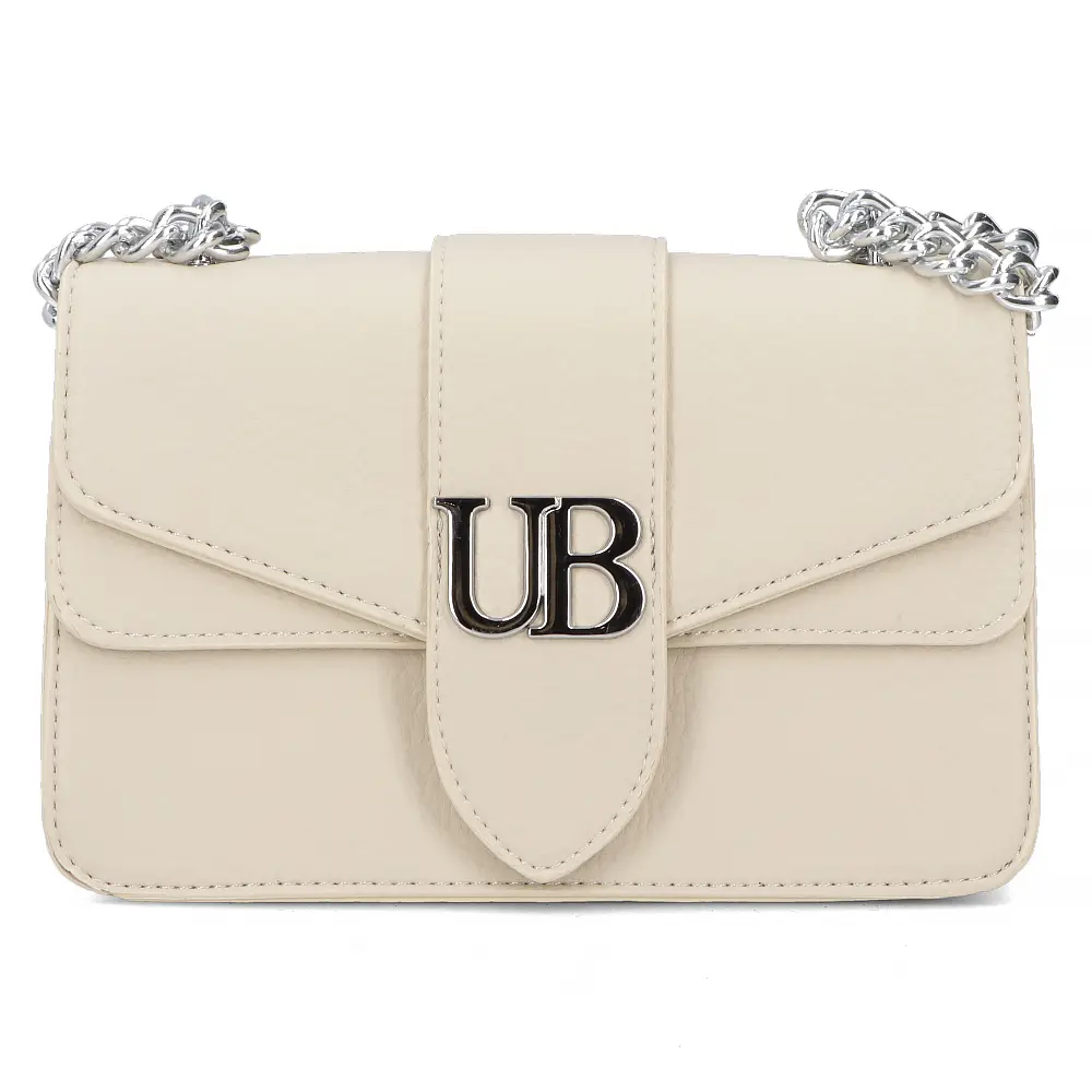 Beige shoulder bag luxe