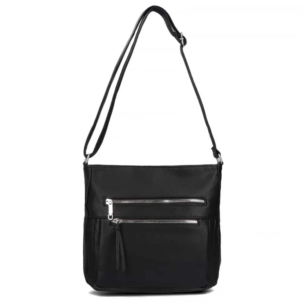 Black messenger bag whisper